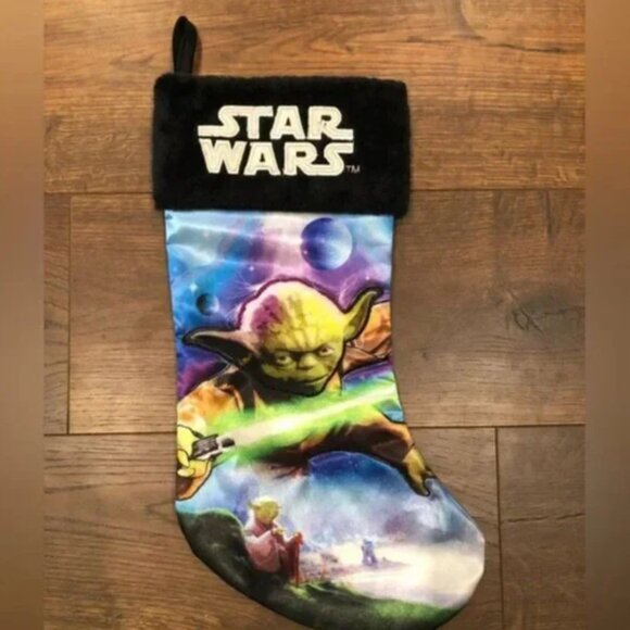 Star Wars Yoda Christmas Stocking - Picture 1 of 2